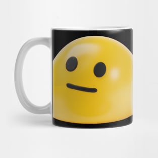 Neutral Face Emoji v2 Mug